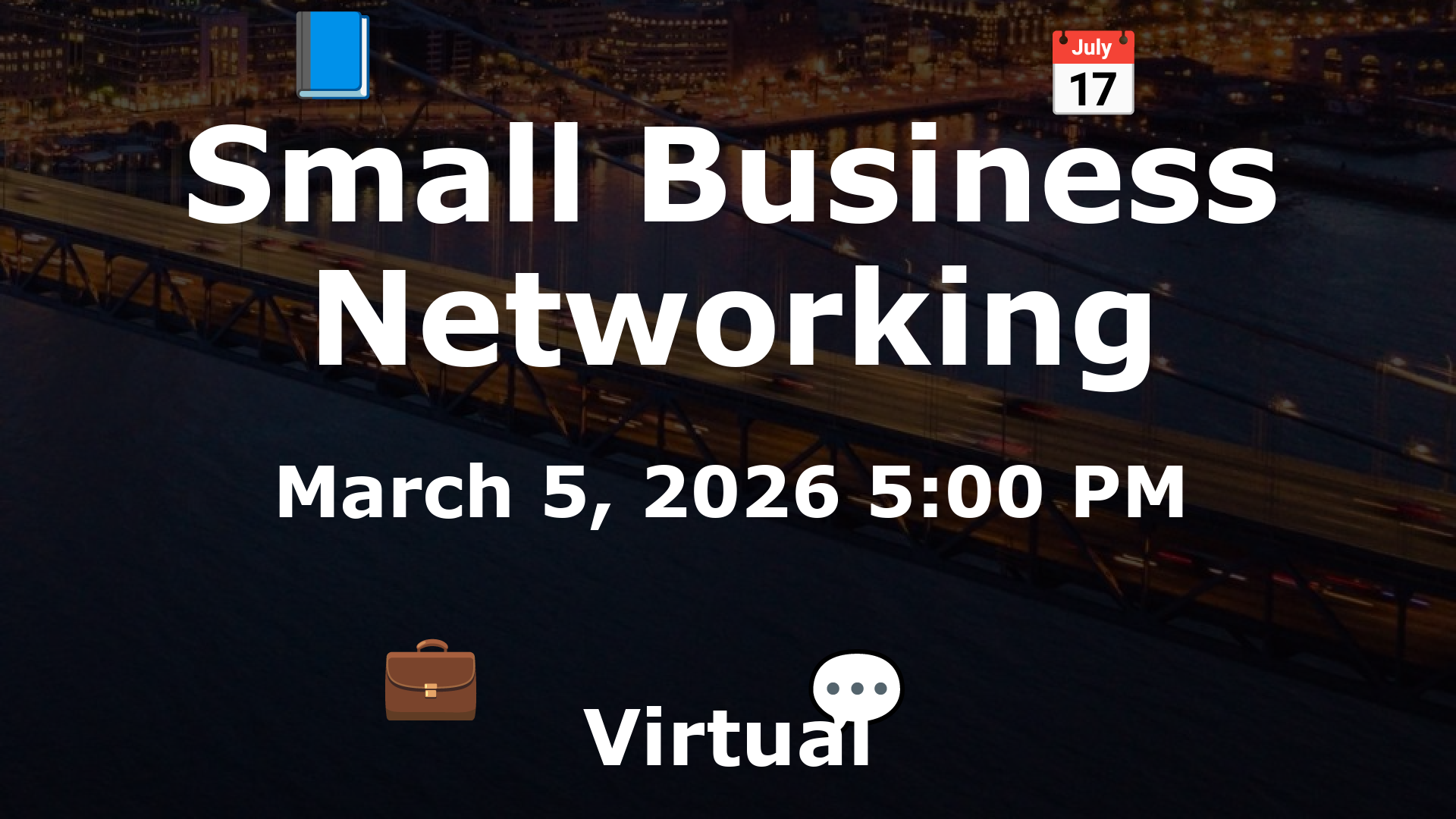 Small Business Networking event image